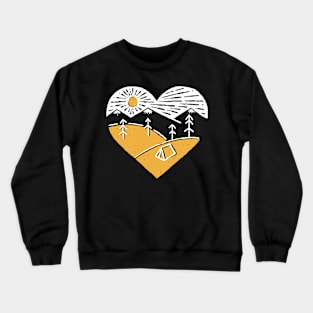 Camp Lover for dark Crewneck Sweatshirt